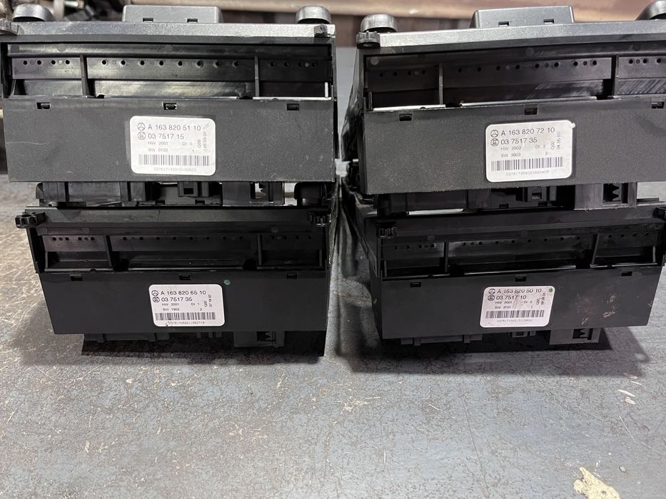 Полностью Рабочие Кнопки на Mercedes Ml W163 Блок Кнопок Разборка