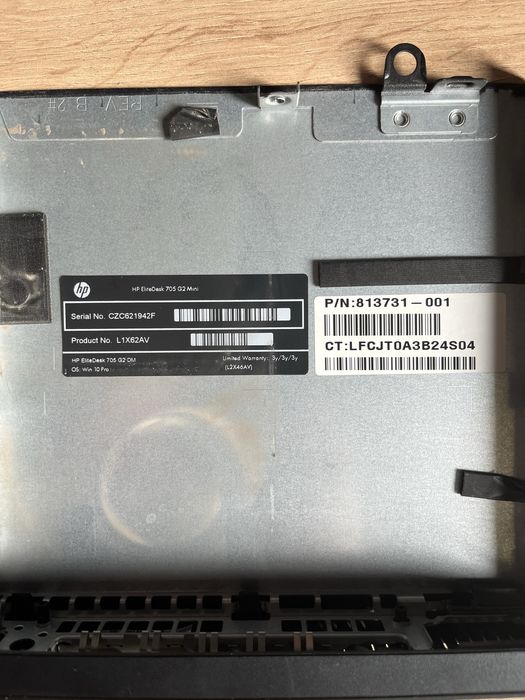 Мини-ПК HP EliteDesk 705 G2