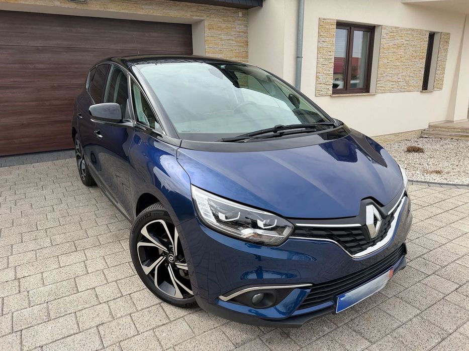Renault Scenic Piękny Blue Metalic kamera navi alufelgi led