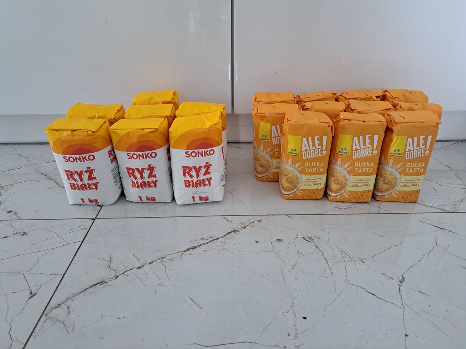 5 Ryżów, 11 bulek tartych / nowe oryginalnie zapakowane cena za wszystko