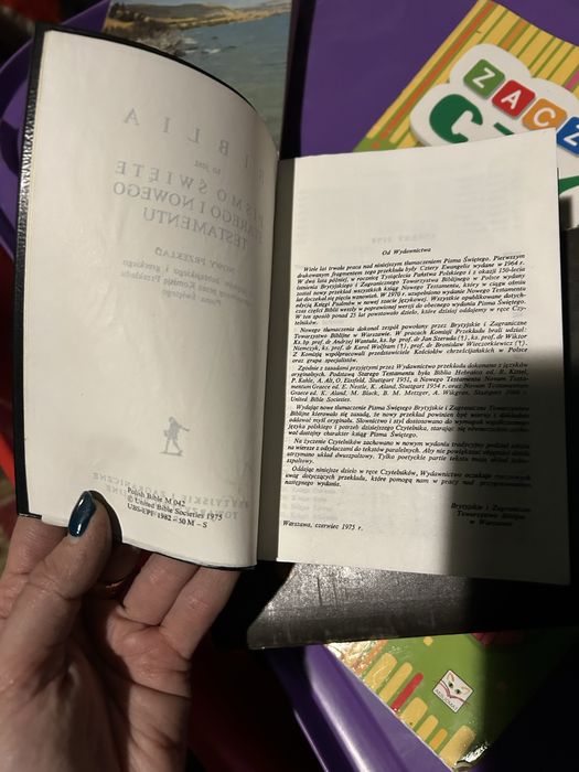 Biblia pismo swiete starego i nowego testamentu