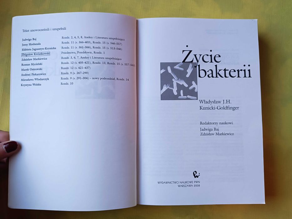 Życie bakterii - Wydawnictwo PWN