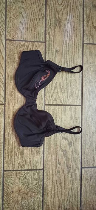 Nowy brązowy biustonosz kąpielowy Esprit w r. XL miseczka C