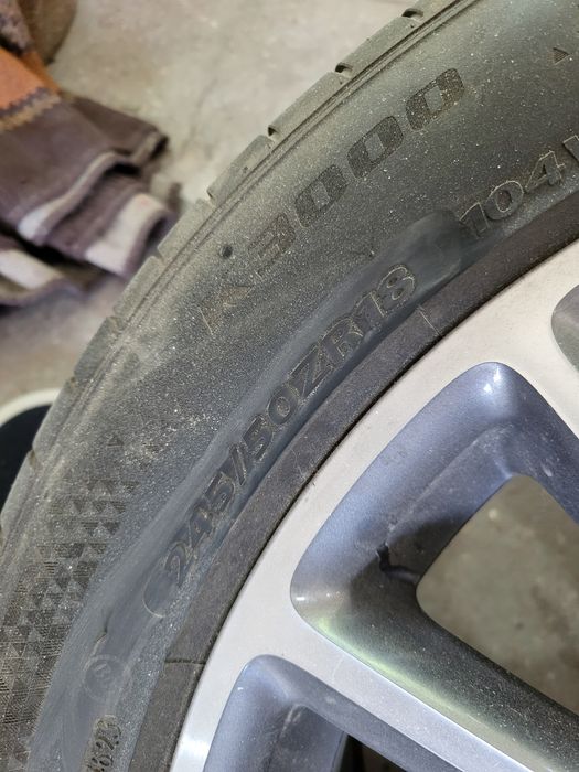 Диски 5/112 шины 245/50 R18