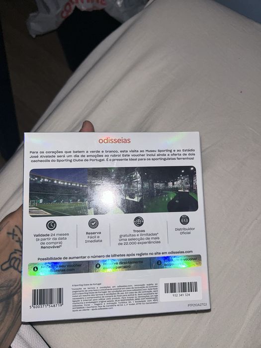Vendo visita ao estadio de alvalade