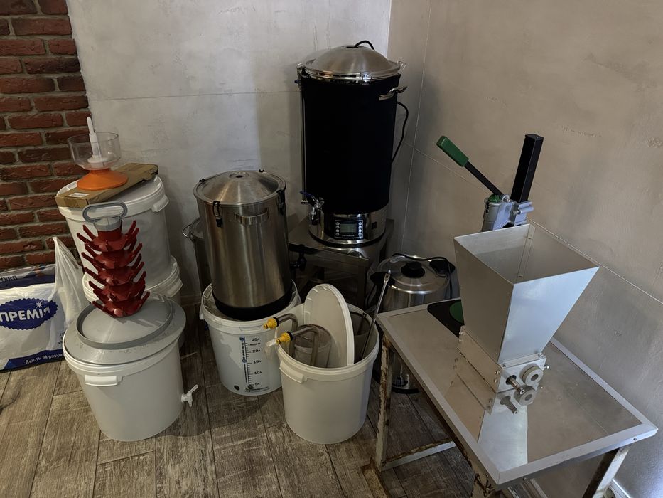 Домашняя пивововарня  (полный комплект)