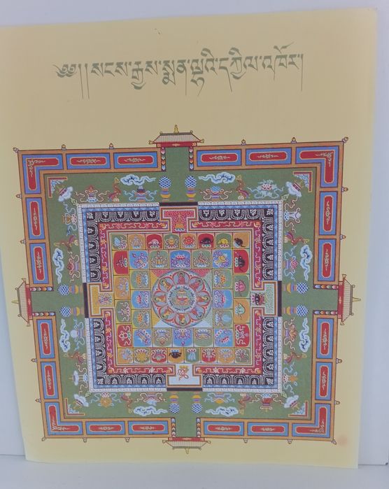 Mandalas Budistas Tibetanas – Buda da Longa Vida e Buda da Medicina