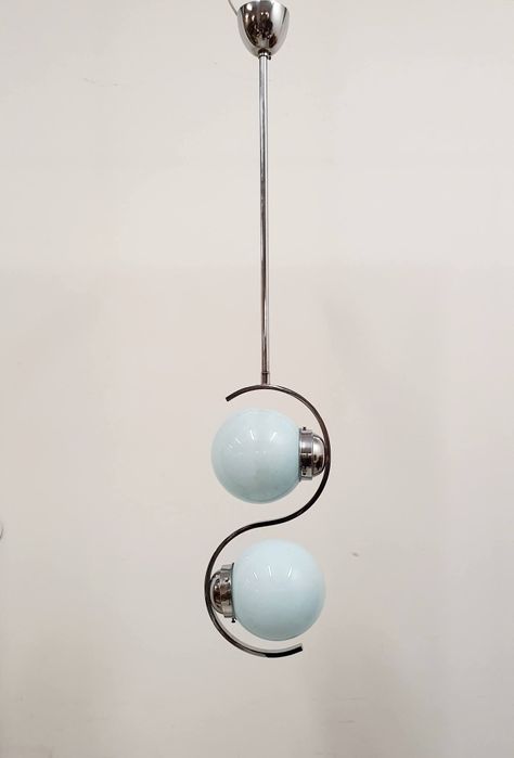 Żyrandol Lampa Art Deco Bauhaus