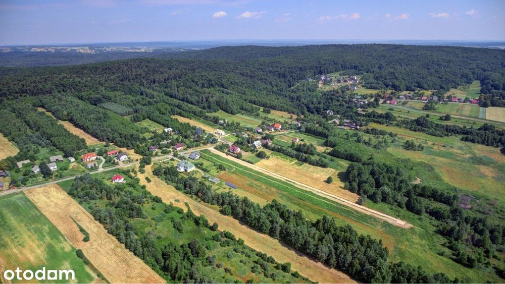 Klonów - piękne działki widokowe