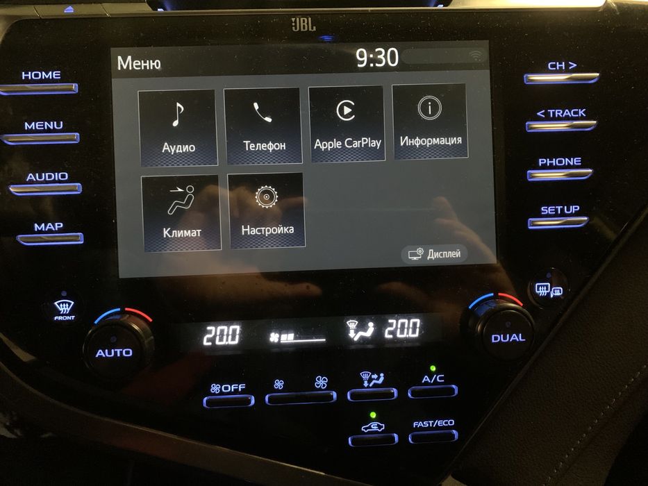 Toyota Camry 70 JBL , CarPlay и Android Auto , оригинал