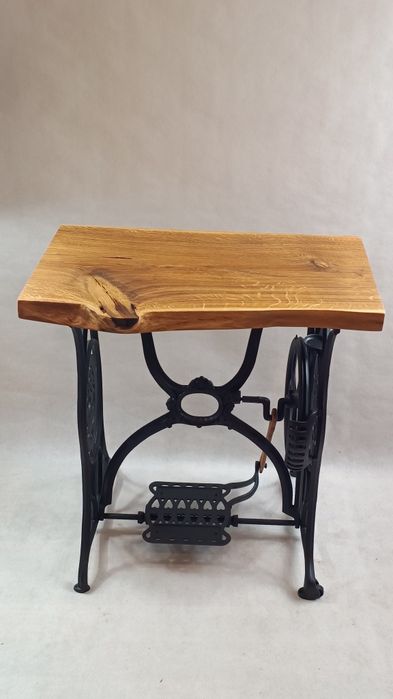 Stolik z maszyny maszyna jak SINGER do szycia pod laptop rustykal toal