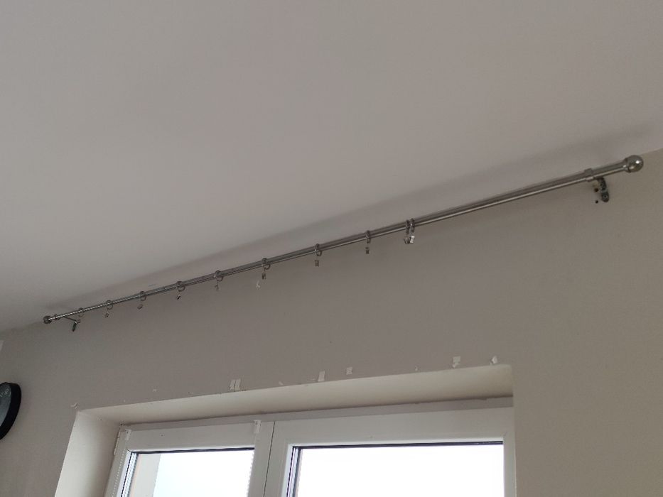 Karnisz regulowany stal 120-210cm stal