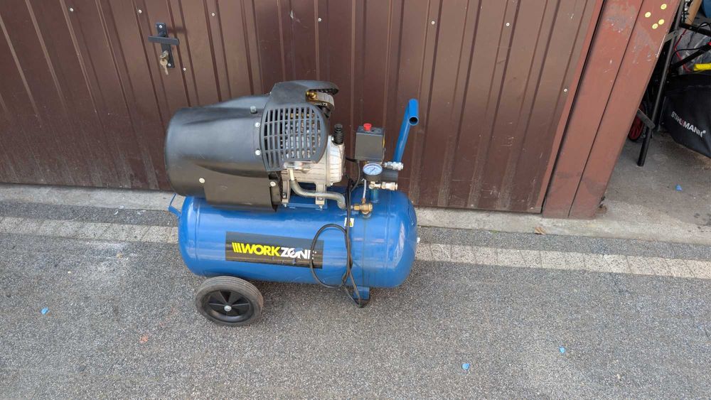 Sprężarka olejowa workzone 50l kompresor