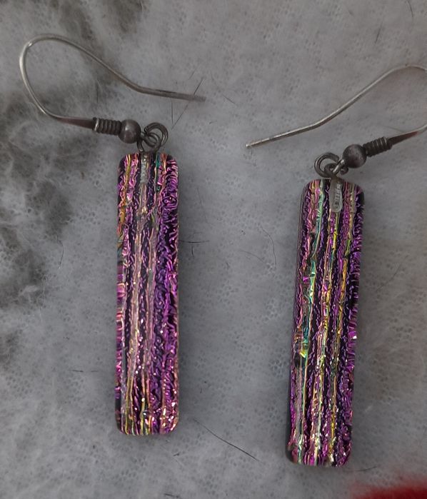 Kolczyki ze szkla murano