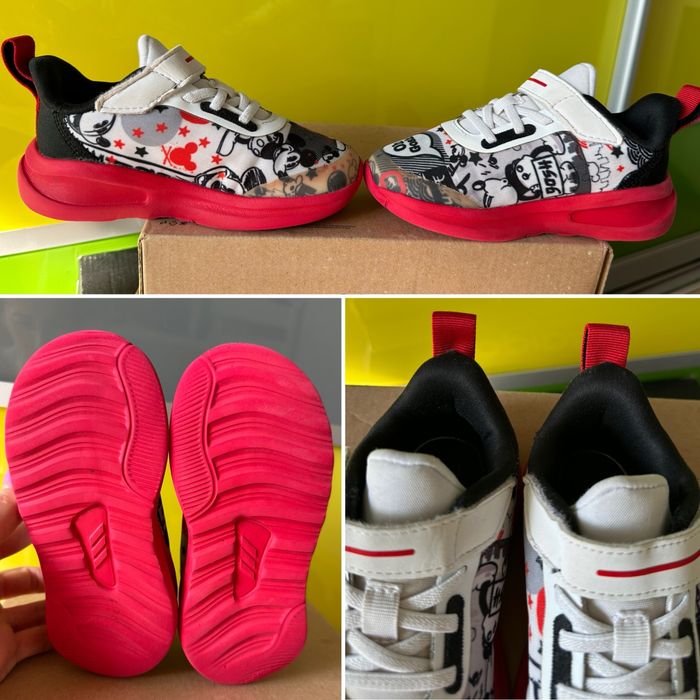 ‼️ кросівки Adidas Fortarun Mickey Ac 24 р кеди на липучках оригінал