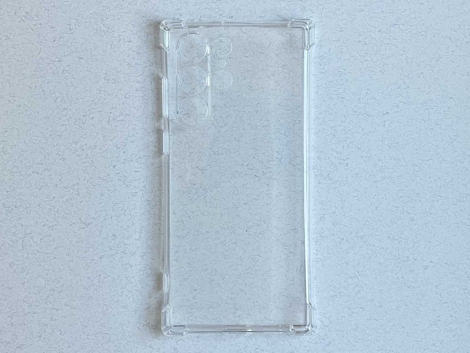 Samsung Galaxy S22 Ultra чохол прозорий силіконовий AirBag чехол