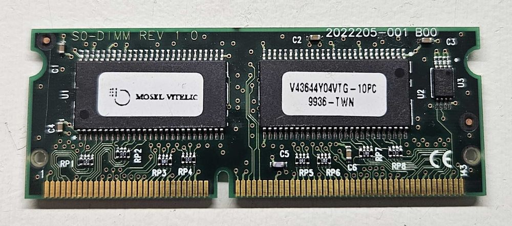 Pamięć RAM 32MB 100Mhz SDRAM Laptop Retro