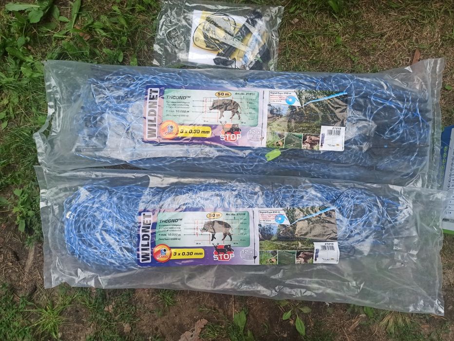 Siatka elektryczna do pastucha na dziki 50 m