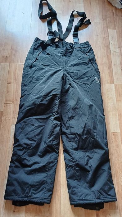 Spodnie narciarskie zimowe męskie rozmiar xxl z szelkami Ultimo