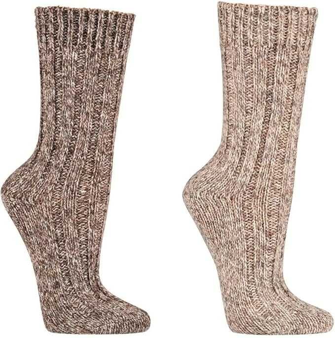 Skarpety z alpaki 2 pary wełniane ciepłe naturalne 39-42