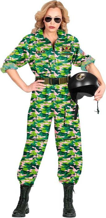 Kostium Pilotki Kombinezon Przebranie Pilota Myśliwca L Mundur