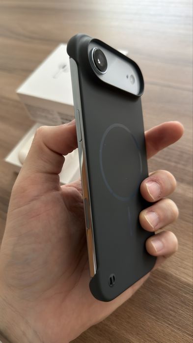 Iphone 17 air 256gb azul igual a novo aceito retomas