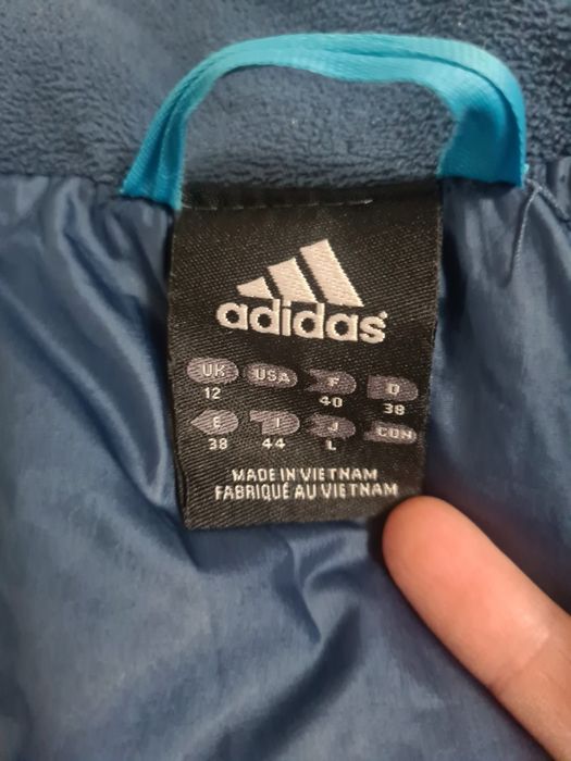 Adidas kurtka puchowa 38