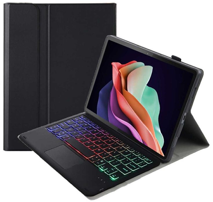 Etui z Podświetlaną Klawiaturą z Touchpad do Lenovo Tab P11 2 Gen