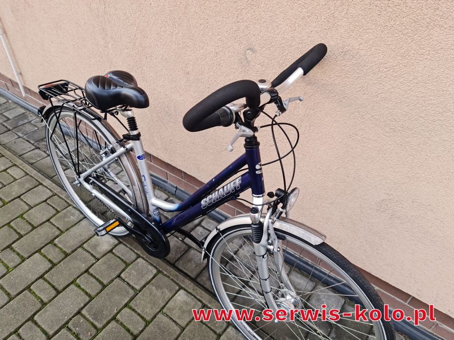 Rower damski damka SCHAUFF koła 28 SHIMANO NEXUS aluminium rabat