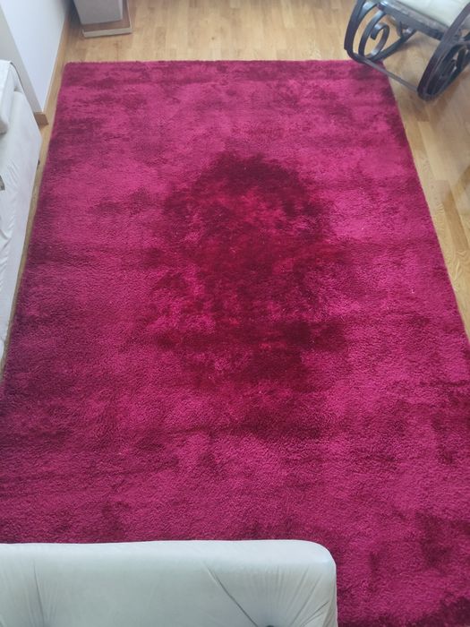 Tapete Carving vermelho