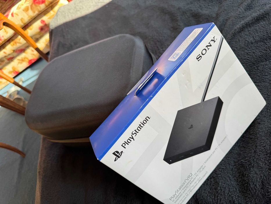 PS VR2 komplet + Adapter PC + Case | Użyte kilka razy