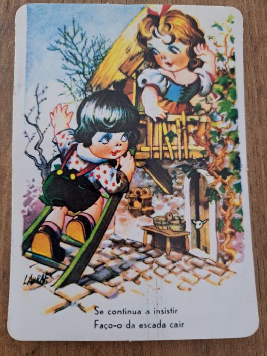 Pack de 4 calendários antigos- 1986