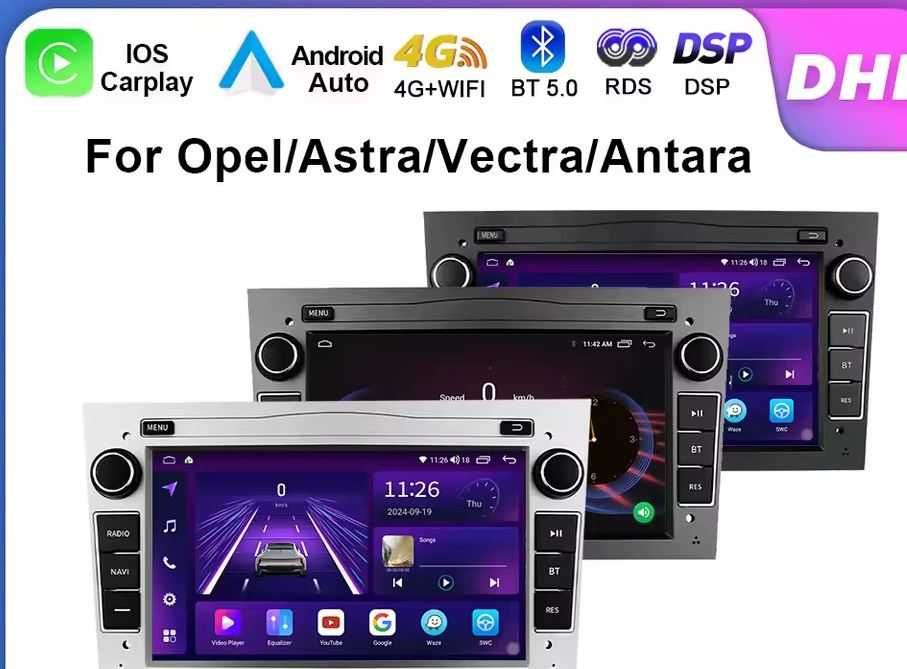 Radio 2 Din Z GPS 2GB 32Android Opel Vectra C Zafira Astra H Corsa D