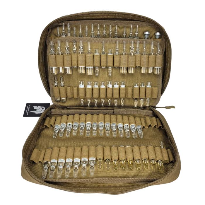 Ампульниця Marck-men тактична для 112 ампул, з захистом стінок. Койот