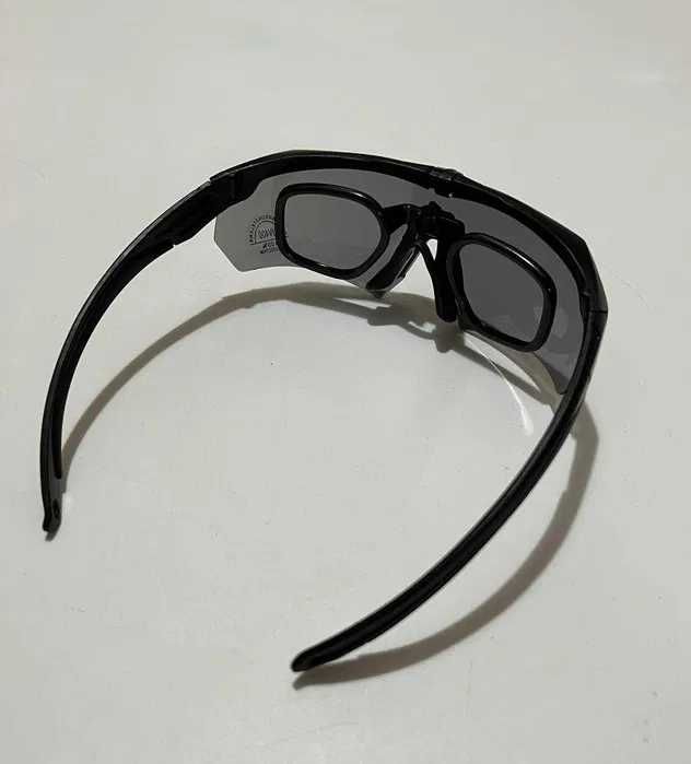 Тактичні захисні окуляри Tactical Series койот, чорні