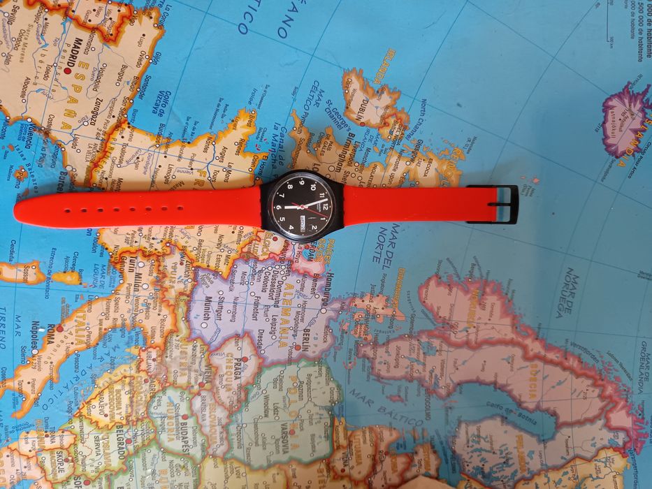 Coleção relógio Swatch suica originalcomo novo