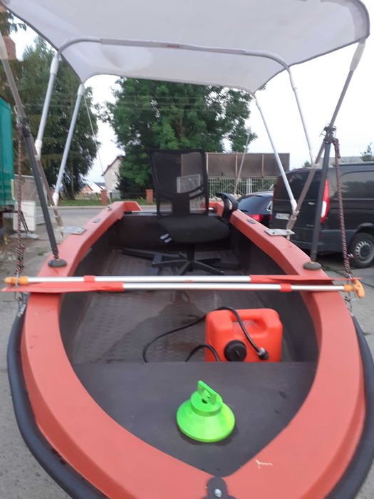 łódka wędkarska + silnik + laweta