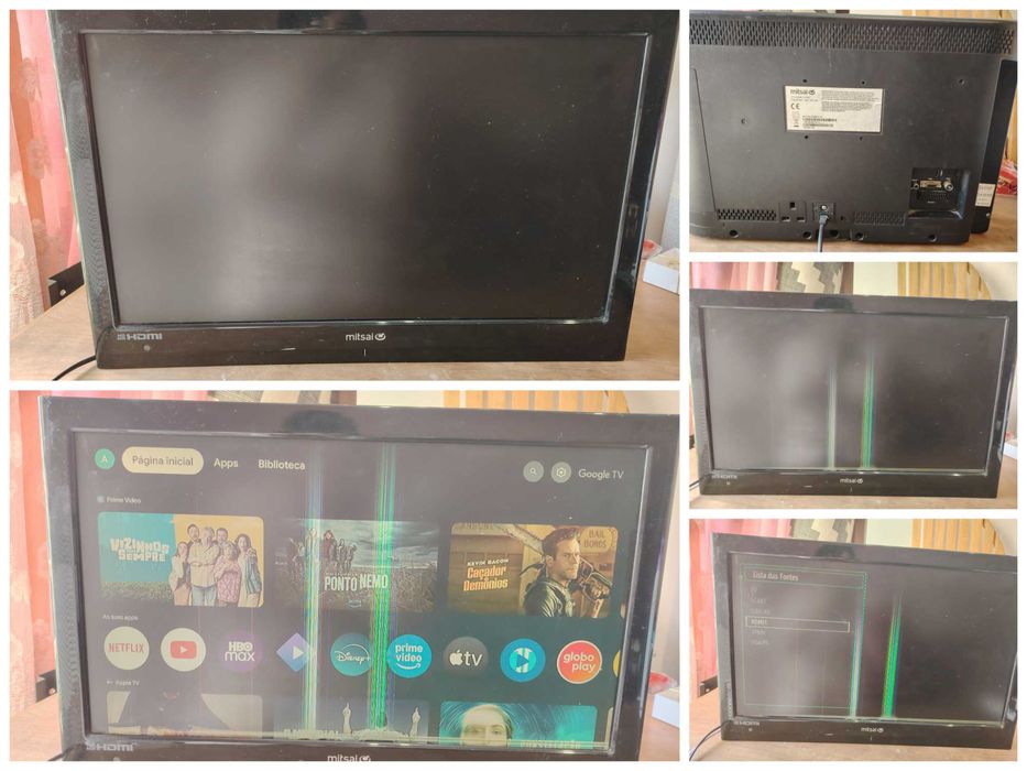 TV Mitsai plasma 22 polegadas.