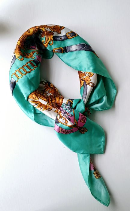 Piękna apaszka silk Feliks Bühler