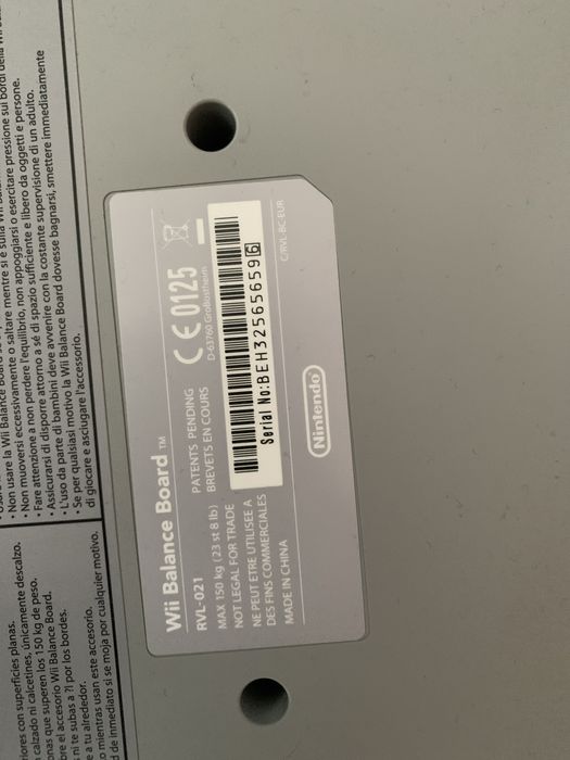 Wii Fit Balance Board64584327801346122