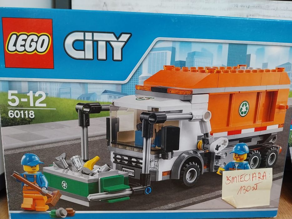 Lego śmieciarka 60118