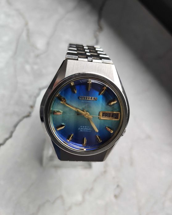 Citizen Leopard 7700 Hi Beat 28800 Automat Zegarek 70 lata Vintage