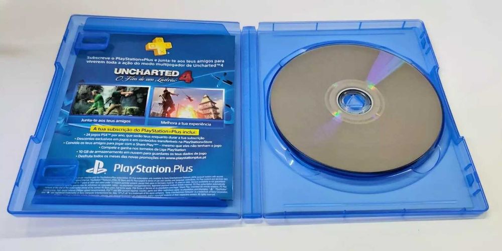 Uncharted 4 videojogo para Sony Playstation 4 e Sony Playstation 5