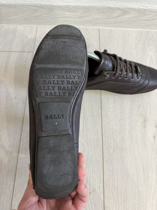 Чоловічі шкіряні кеди Bally