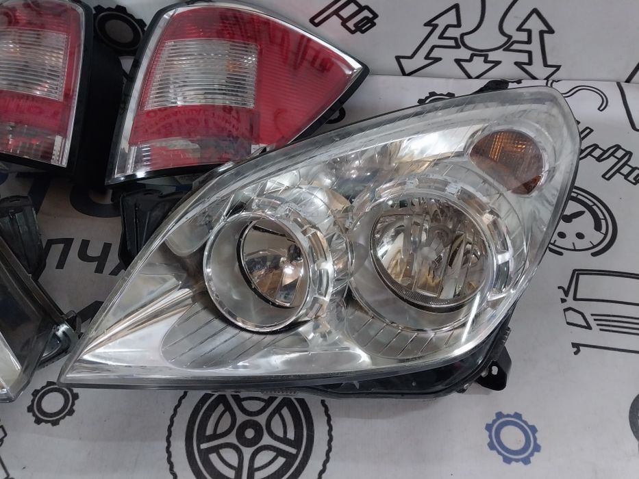 Фари передні опель астра h opel astra h