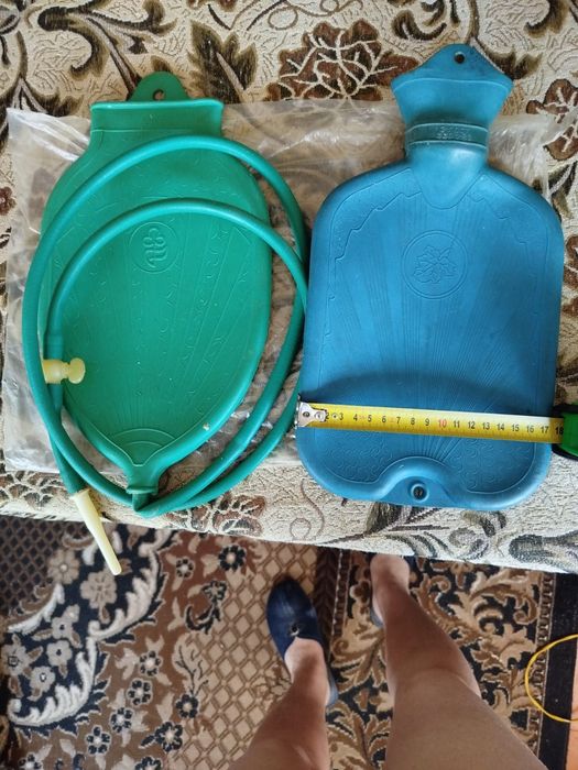 Грелка гумова медична