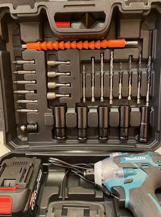 Ударний гайковерт Makita 36V шуруповерт безщітковий новий комплект