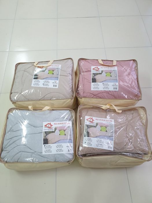 Акція! Зимові ковдри, Туреччина,  силікон+бязь, усі розміри