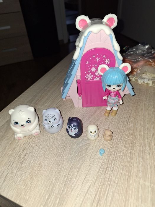 Enchantimals  laleczki + domki zestaw