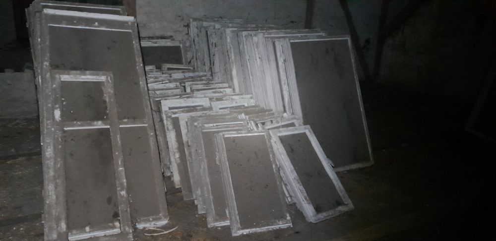 Skrzydła okna drewniane na szklarnie